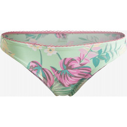 Roxy Into The Sun Bikini Slip Floral Πράσινο Mint Ροζ ERJX405024