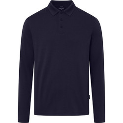 Strellson Ανδρική Μπλούζα Polo Μακρυμάνικη Navy Μπλε 10017547-401
