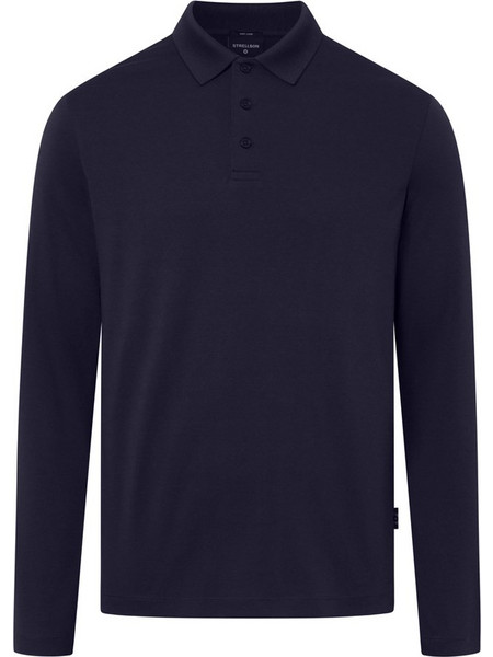 Strellson Ανδρική Μπλούζα Polo Μακρυμάνικη Navy Μπλε 10017547-401