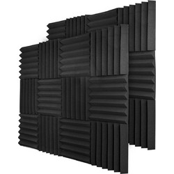 A2S Protection Ηχοαπορροφητικά Πάνελ 30.5x30.5x5cm 24τμχ