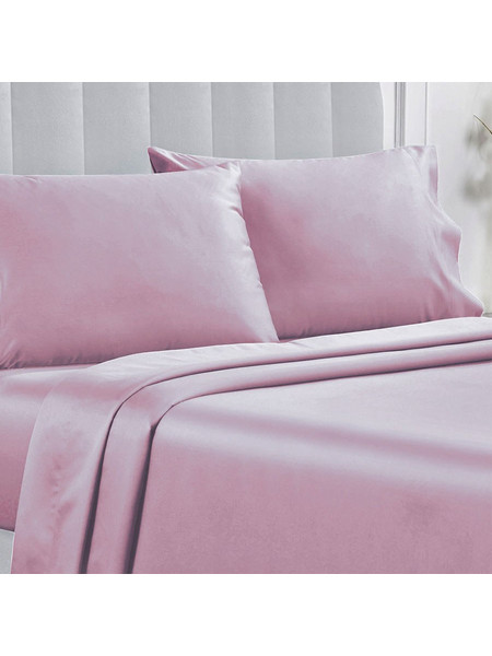 WhiteEgg Σεντόνι Μονό 170x267 BA169-2 Pink