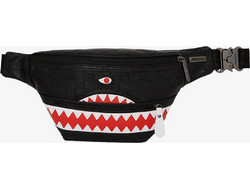 Sprayground Luxe Τσαντάκι Μέσης Αδιάβροχο Μαύρο 910B7954NSZ