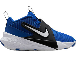 Nike Team Hustle Παιδικά Αθλητικά Παπούτσια για Μπάσκετ Μπλε Μαύρα HF6280-400