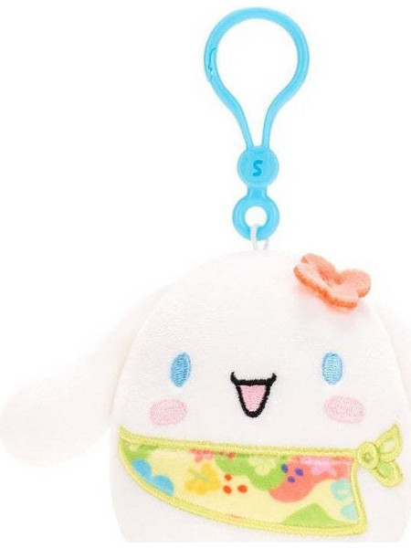 Jazwares Squishmallows Sanrio Tropical Food Cinnamonroll με Κλιπ 9cm