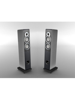 Sonus Faber Principia 5 Ζεύγος Ηχείων Hi-Fi Δαπέδου 250W 2 Δρόμων Silver