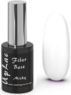 UpLac Base Fiber Milky Base Coat Ημιμόνιμο Βερνίκι Νυχιών 11gr