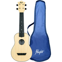 Flight TUS35 Travel Soprano Natural with Bag