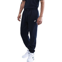 Nike Club Ανδρικό Παντελόνι Φόρμας με Λάστιχο Navy Μπλε FN3808-451