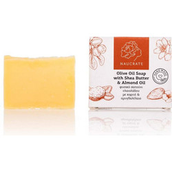 Naucrate Shea Butter & Almond Oil Χειροποίητο Σαπούνι 26gr