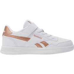 Reebok Παιδικά Sneakers Λευκά Μπρονζέ 100211098