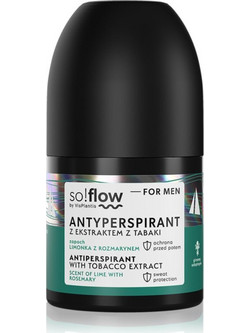 So!flow Lime & Rosemary Ανδρικό Αποσμητικό Roll On 50ml