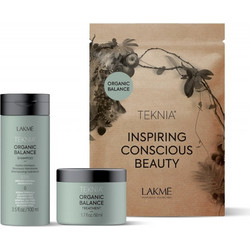 Lakme Organic Balance Σετ Περιποίησης Μαλλιών Μάσκα 50ml + Σαμπουάν 100ml