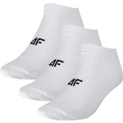 4F Ανδρικές Κάλτσες Κοντές Λευκές 3Pack 4FWMM00USOCM277-10S