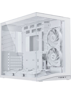 Lian Li O11 Dynamic Mini V2 Flow White Midi Tower Κουτί Υπολογιστή με Πλαϊνό Παράθυρο