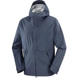Salomon Ανδρικό Μπουφάν Χειμωνιάτικο Puffer Πετρόλ LC26432