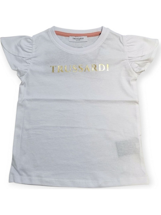 Trussardi Παιδικό T-Shirt Κοντομάνικο Λευκό TGP25083TS-WHI