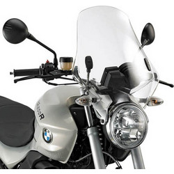 Givi 147A Ζελατίνα Μηχανής για BMW R1200 R '07-'15 495x460mm GIVBMWZEL09