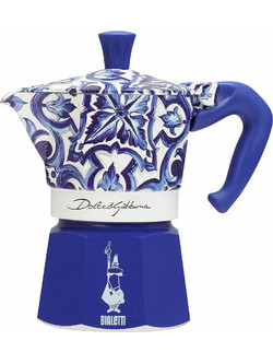 Bialetti Moka D&G Μπρίκι Espresso 3Cups Μπλε