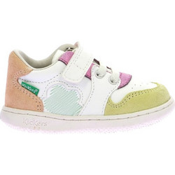 Kickers Παιδικά Sneakers Λευκά Κίτρινα Πορτοκαλί 1213530-10-0