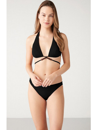 Kom Bikini Set Τριγωνάκι Μαύρο 1M13MBKY231.160