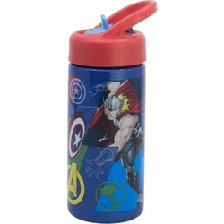 Stor Avengers Seven Wonders Παιδικό Παγούρι Πλαστικό Πολύχρωμο 410ml