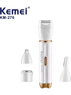 Kemei KM-276 Trimmer Μηχανή Επαναφορτιζόμενη Προσώπου Σώματος Μύτης Φρυδιών Αυτιών & Ευαίσθητης Περιοχής