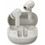 QCY Buds ANC Ακουστικά Bluetooth In Ear Ανθεκτικά στο Νερό Beige