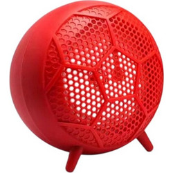 Kimiso QS-612 Ηχείο Bluetooth 8W με Ραδιόφωνο Κόκκινο