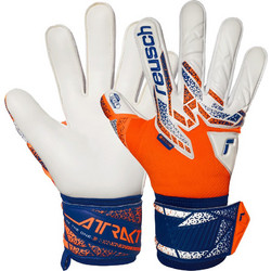 Reusch Attrakt Γάντια Τερματοφύλακα Λευκά Navy Μπλε 5570214-2500