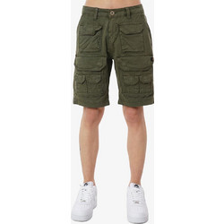 Alpha Industries Ανδρική Βερμούδα Cargo Πράσινη 146251-142