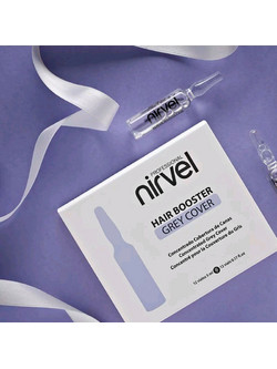 Nirvel Booster Gray Cover Αμπούλες Μαλλιών για Επανόρθωση