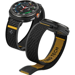 Spigen Athlex Air Λουράκι Υφασμάτινο Active Black / Yellow (Samsung Galaxy Watch 8 / 8 Classic)
