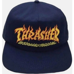 Thrasher Fire Ανδρικό Καπέλο Jockey Snapback Υφασμάτινο Navy Μπλε 144889