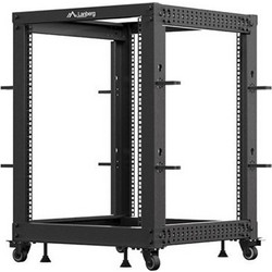Lanberg OR01-6115-B Επιδαπέδια Καμπίνα Rack 15U 60x60x110cm
