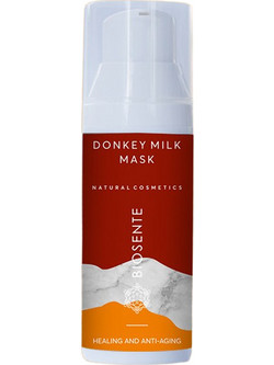 Biosente Donkey Milk Κρεμώδης Μάσκα Προσώπου για Καταπράυνση με Γάλα Γαϊδούρας 50ml