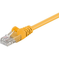 Goobay U/UTP Cat.5e Καλώδιο Δικτύου Ethernet 2m Yellow 68356