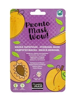 Pronto Abricot & Mango Sheet Μάσκα Προσώπου για Ενυδάτωση 1τμχ