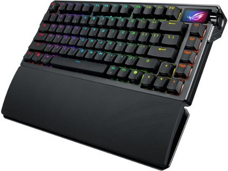 Asus ROG Azoth Extreme Ασύρματο Μηχανικό Gaming Πληκτρολόγιο TenKeyLess με ROG NX Snow Διακόπτες RGB Black