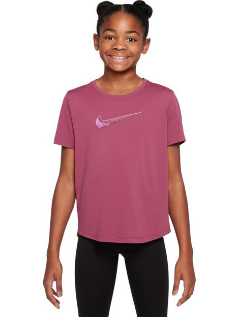 Nike Dri-Fit Παιδικό T-Shirt Κοντομάνικο Φούξια Μωβ HQ9311-634