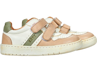 Easy Παιδικά Sneakers Λευκά Nude Πράσινο Mint AJZ96C-13