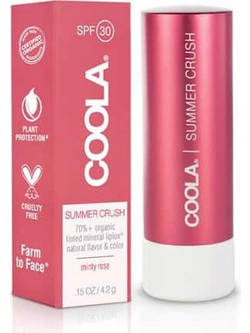 Coola Mineral Liplux Summer Crush Lip Balm με Χρώμα SPF30 4.2gr