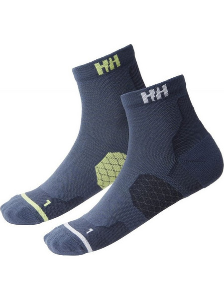 Helly Hansen Ανδρικές Κάλτσες Κοντές με Σχέδια Navy Μπλε 2Pack 67534-860