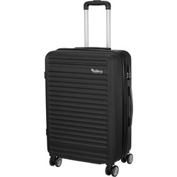 Xplorer 8068 Βαλίτσα Μεσαία 66x41x25cm με 4 Ρόδες Μαύρη