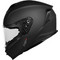 CMS GP4 Plain 2 May Matt Black Κράνος Μηχανής Full Face 1450gr
