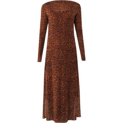Mexx Midi Βραδινό Φόρεμα Καφέ MF006300853W-3000007