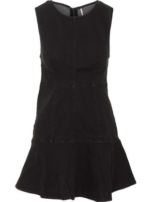 Free People Mini Βραδινό Φόρεμα Μαύρο OB1078771