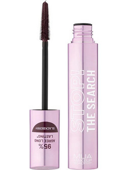 MUA Stop The Search Blackberry Mascara για Μήκος 12ml
