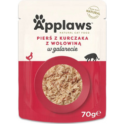 Applaws Adult with Chicken Breast, Beef & Rice in Jelly 70gr