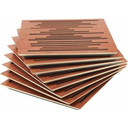 Vicoustic Wavewood Ultra Lite Ηχοαπορροφητικά Πάνελ 59.5x59.5x4.5cm 8τμχ Locarno Cherry