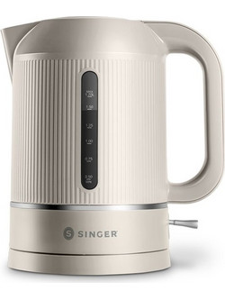 Singer Tiffanys WK 15060IV Ανοξείδωτος Βραστήρας 17lt 2200W